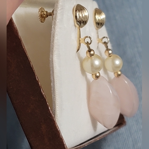 Vintage Majorca Hobe' Pearls clip earrings.  🇪🇸 - Picture 8 of 14
